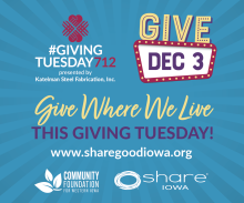 Giving Tuesday is December 3!